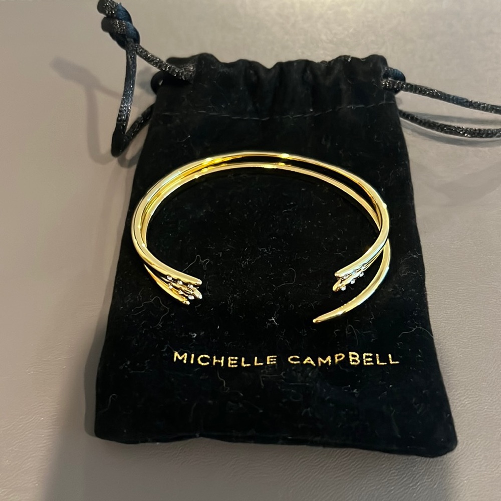 Michael Campbell Gold Bangles